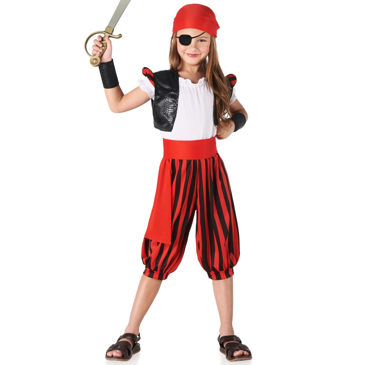 Déguisement pirate borgne fille