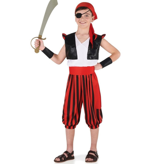 Déguisement pirate borgne enfant