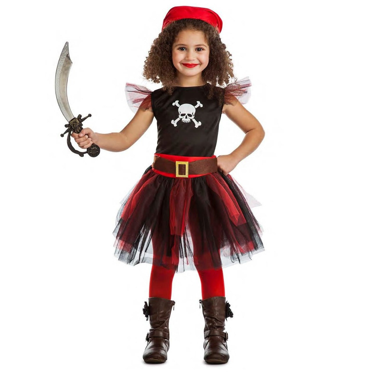 Déguisement de pirate tutu pour fille