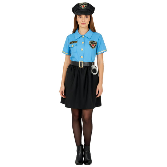 Déguisement Policière Officielle Bleue femme