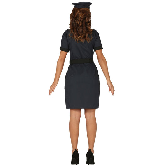 Robe de costume de police pour femme