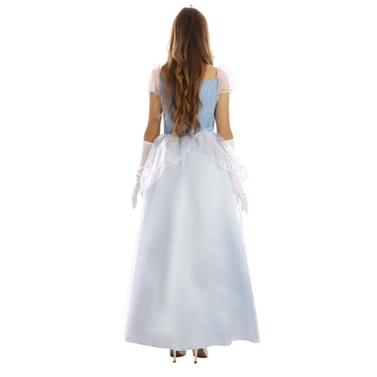 Déguisement de Princesse Bleue Conte pour femme