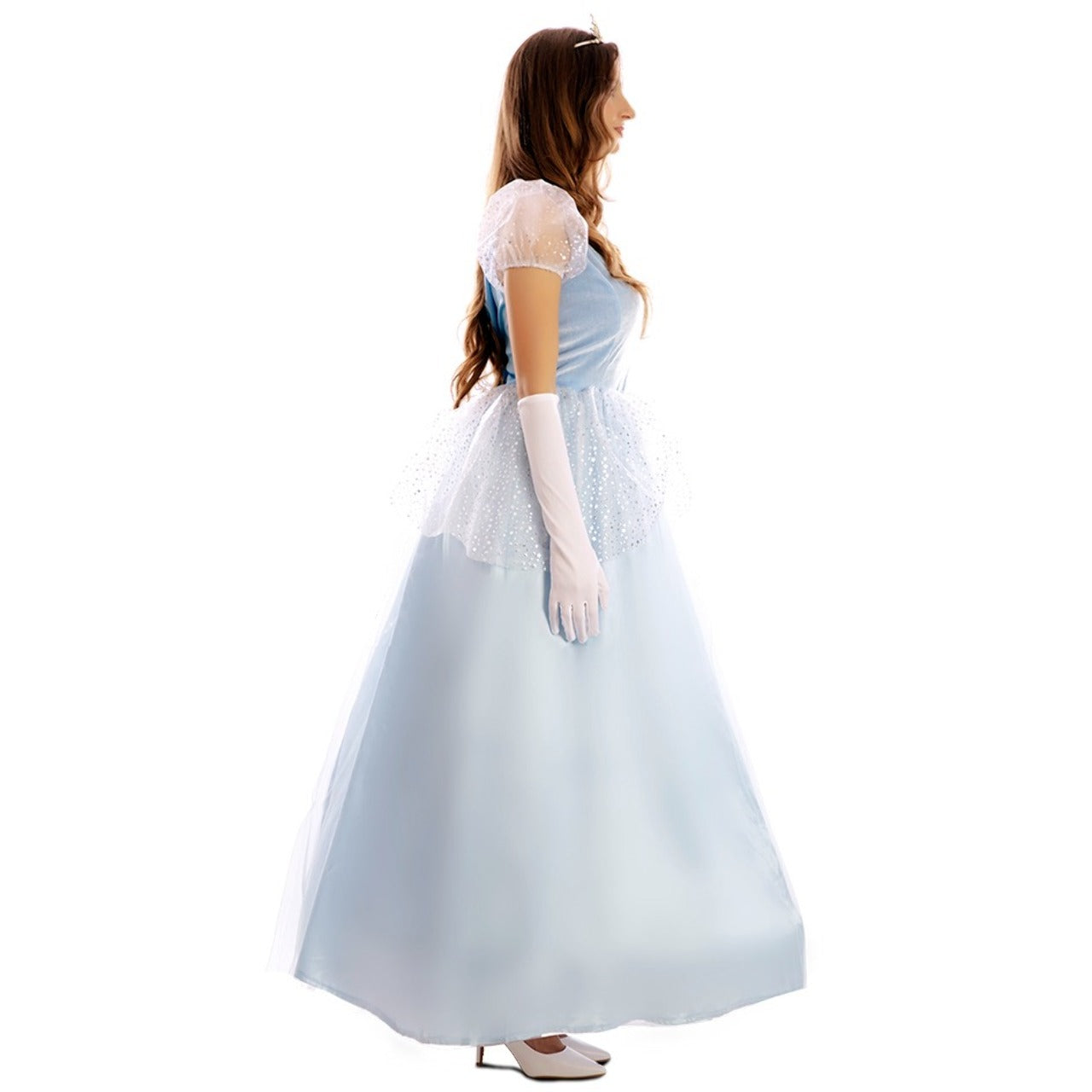 Déguisement de Princesse Bleue Conte pour femme