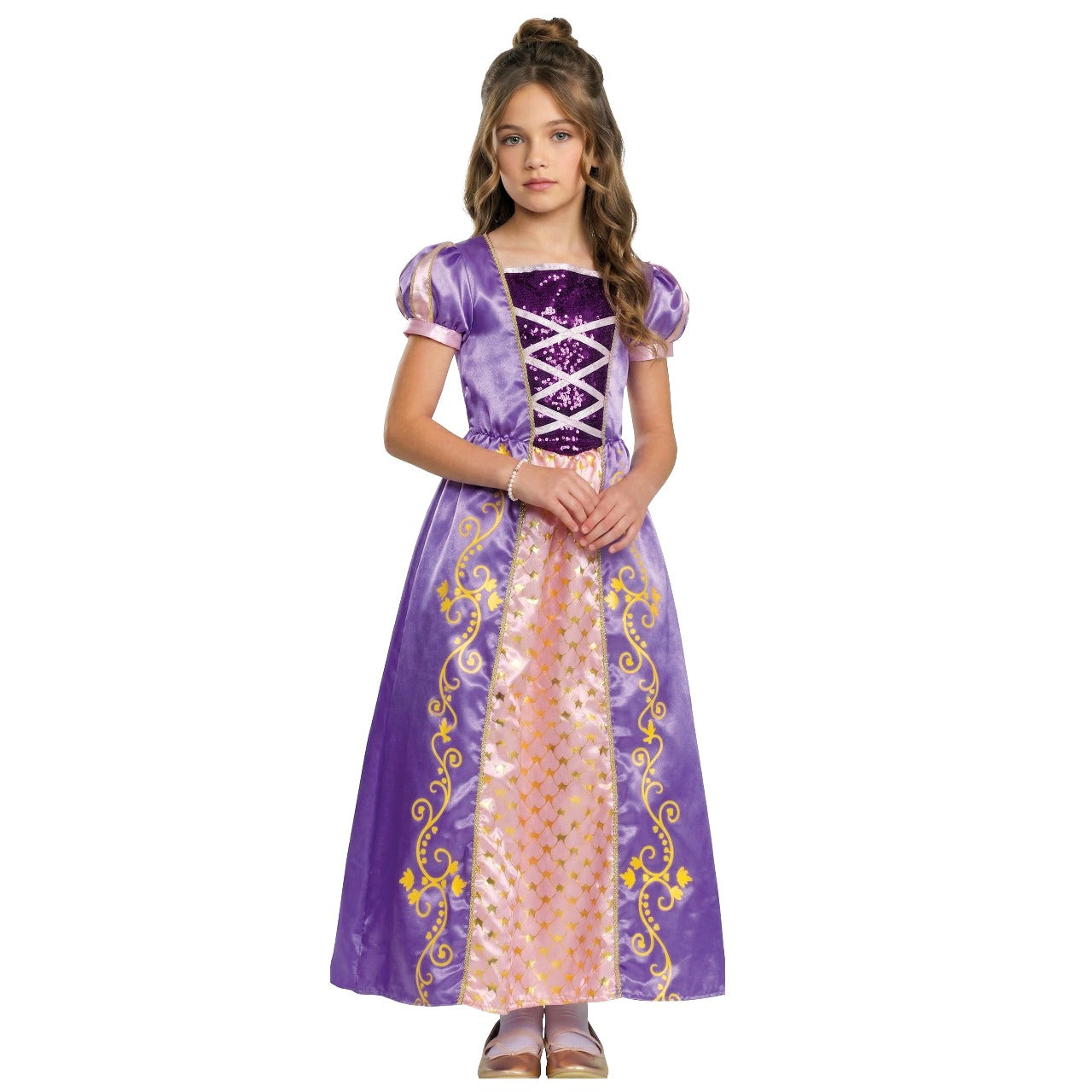 Déguisement de princesse Raiponce pour fille