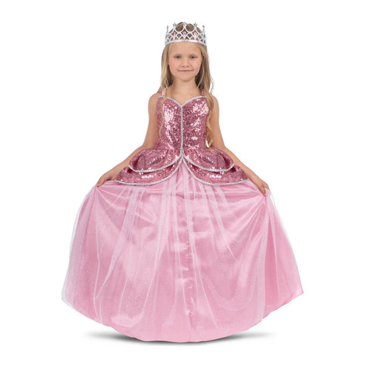 Déguisement de Princesse Rose de luxe pour filles