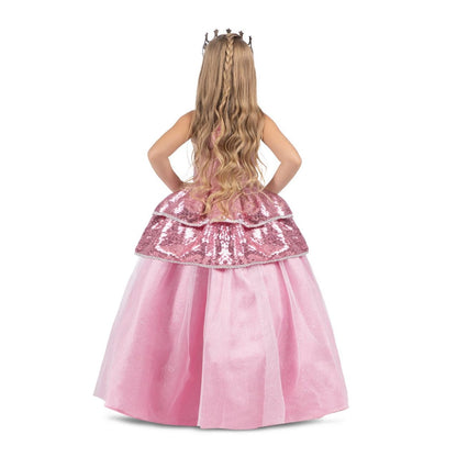 Déguisement de Princesse Rose de luxe pour filles