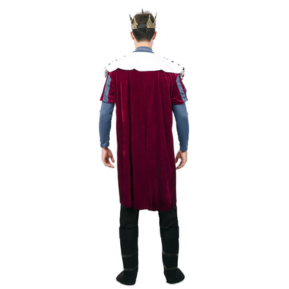 Déguisement de Roi Médiéval de luxe pour homme