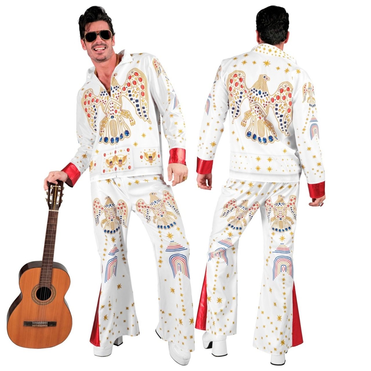 Déguisement du Roi du Rock Deluxe pour homme