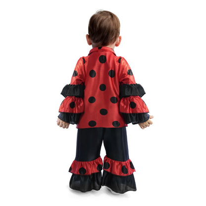 Déguisement Danseur Rumba à Pois bébé