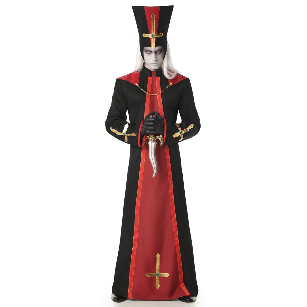 Déguisement Prêtre Satanique homme