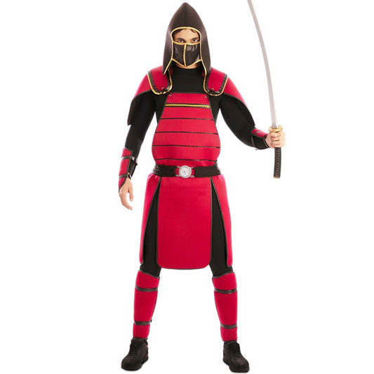 Déguisement de Samouraï Rouge pour homme
