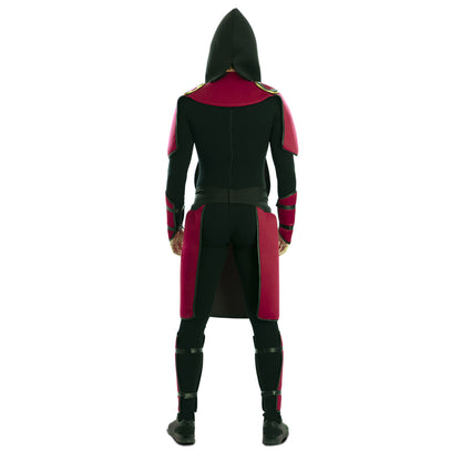 Déguisement de Samouraï Rouge pour homme 