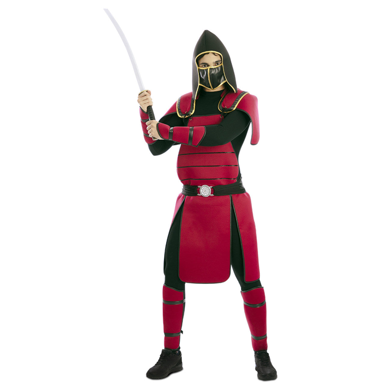Déguisement de Samouraï Rouge pour homme 