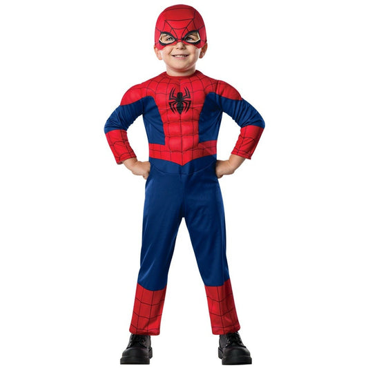 Déguisement Spiderman™ Preschool Musclé pour bébé