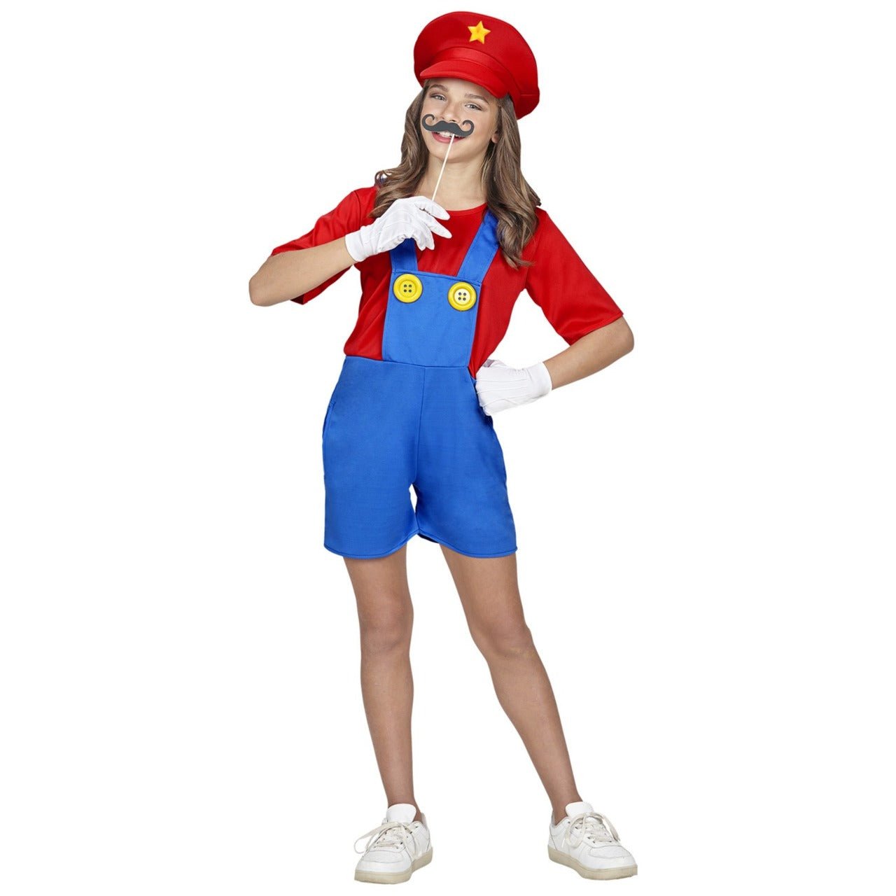 Déguisement jeu vidéo Super Mario fille