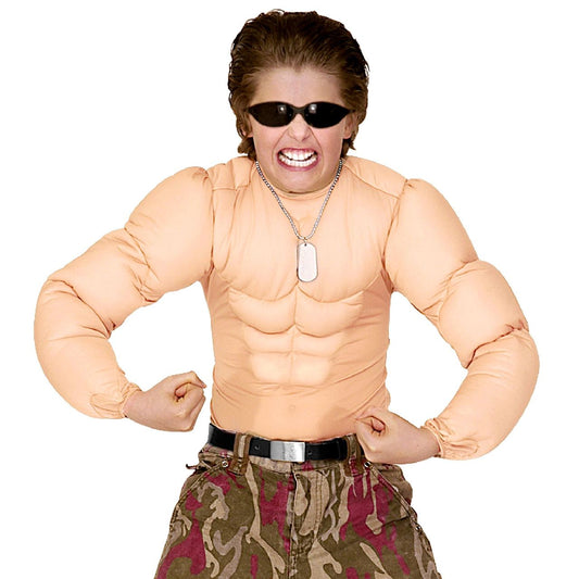 Déguisement de Super Musclé pour enfant