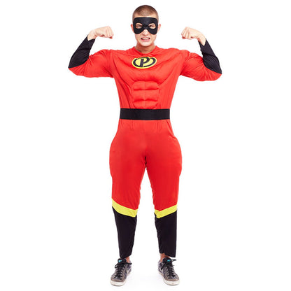 Costume de Super-Héros Les Indestructibles pour hommes