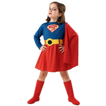 Déguisement Superhéroïne Cape fille