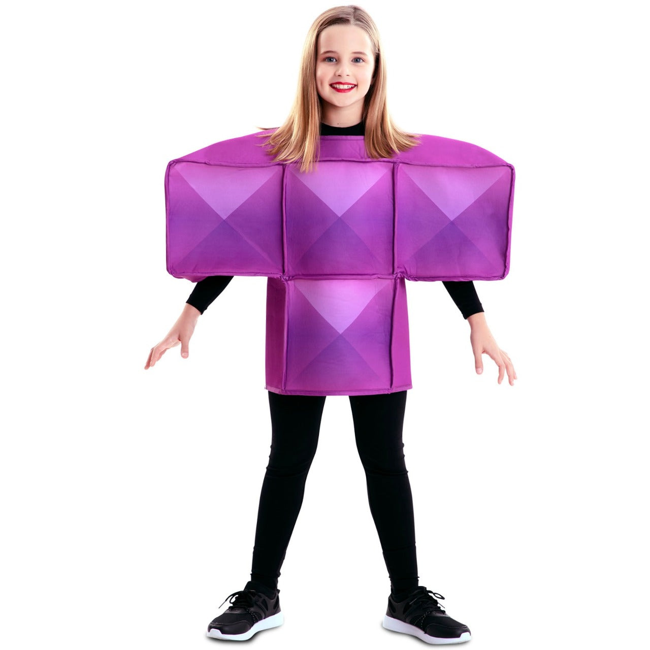 Déguisement Tetris violet enfant