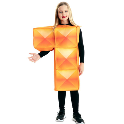 Déguisement Tetris Orange Enfant