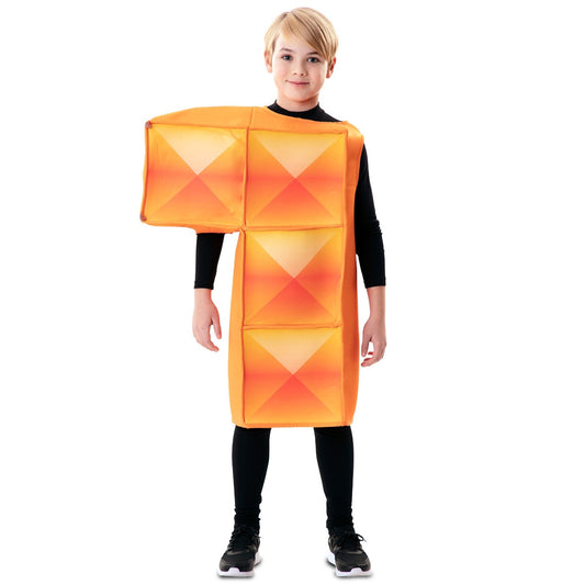 Déguisement Tetris Orange Enfant