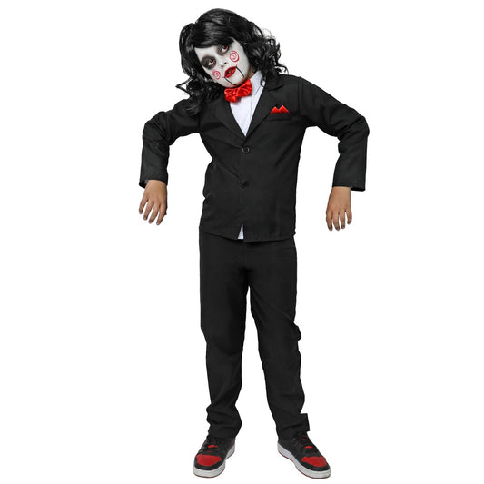 Déguisement Marionnette Billy Saw enfant