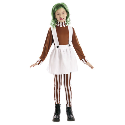 Déguisement de Oompa Loompas pour fille