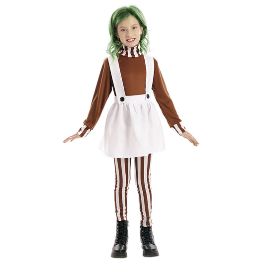 Déguisement de Oompa Loompas pour fille
