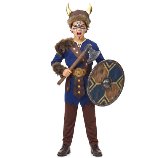 Déguisement de Viking Bleu pour garçon