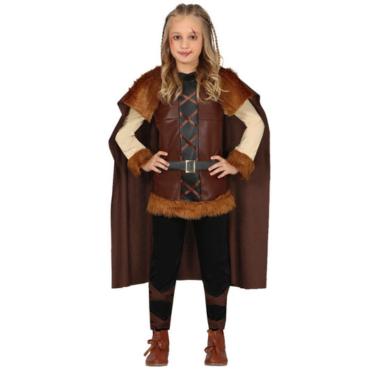 Déguisement Viking marron enfant