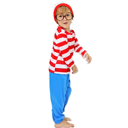 Déguisement de Wally à Rayures pour bébé