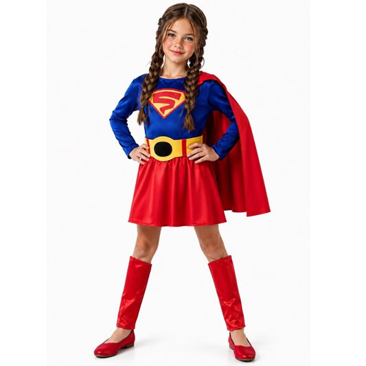 Déguisement Superhéroïne Cape fille