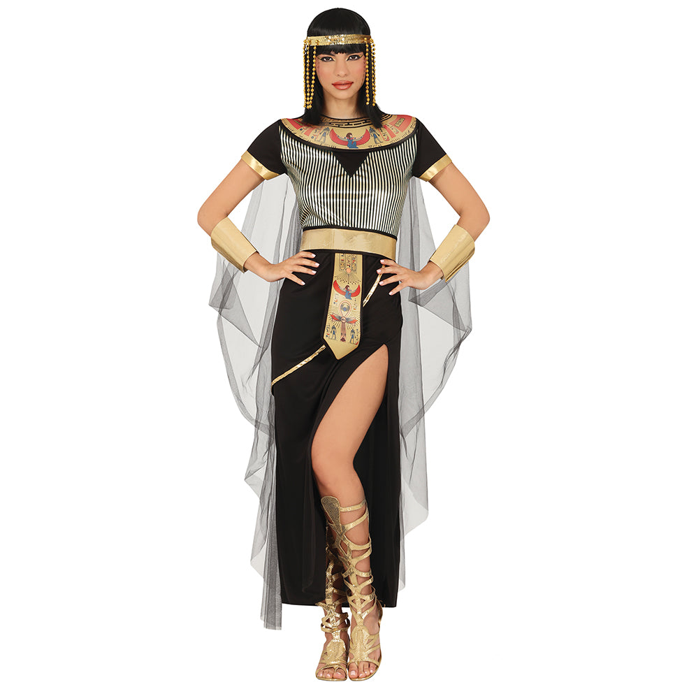 Déguisement Pharaon Égyptien Doré pour femme