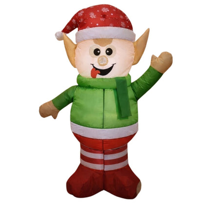 Elfe de Noël Gonflable