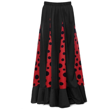 Jupe Flamenco avec Quilles Noires