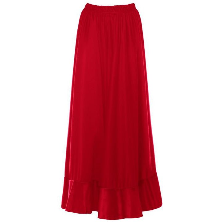 Jupe de Flamenco Rouge Répétition pour enfants