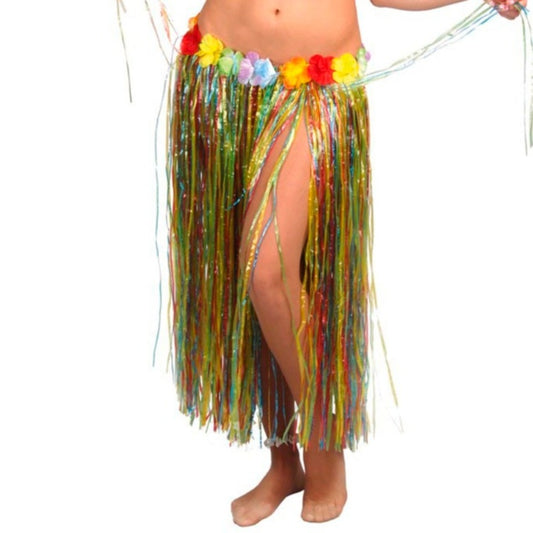 Jupe Hawaïenne Multicolore Longue