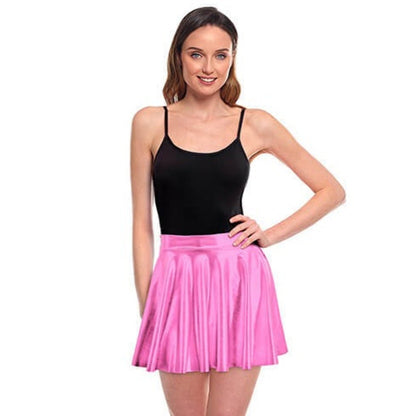 Jupe Rose Métallisée