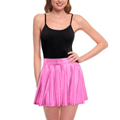 Jupe Rose Métallisée
