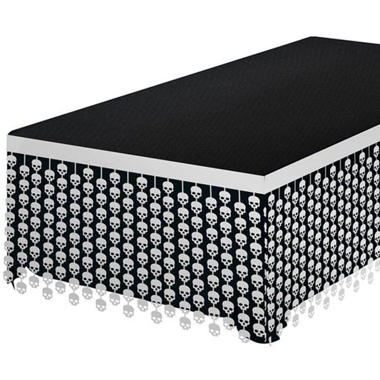 Jupe de table Crânes Sinistres