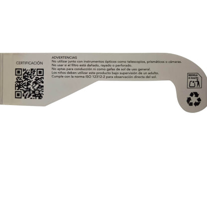 Lunettes Homologuées pour Éclipse Solaire