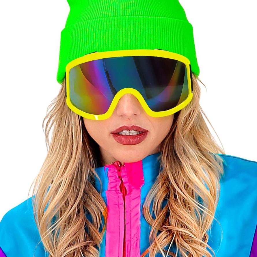 Lunettes de ski jaunes