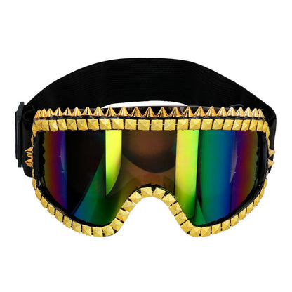 Lunettes de Ski Dorées