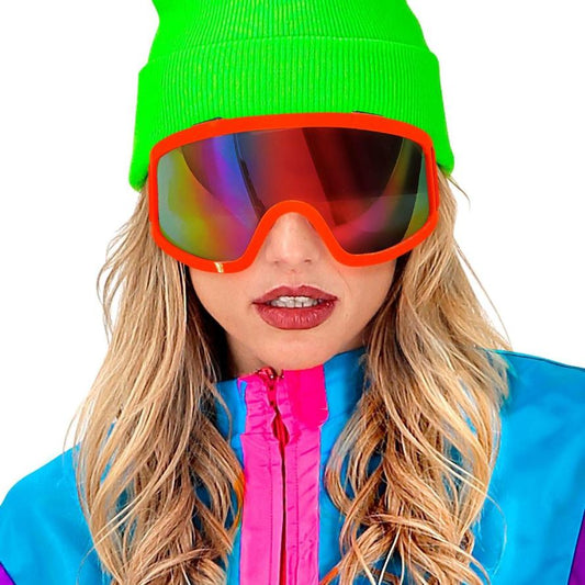 Lunettes de ski orange