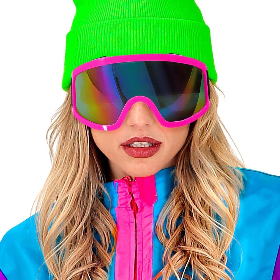 Lunettes de ski roses