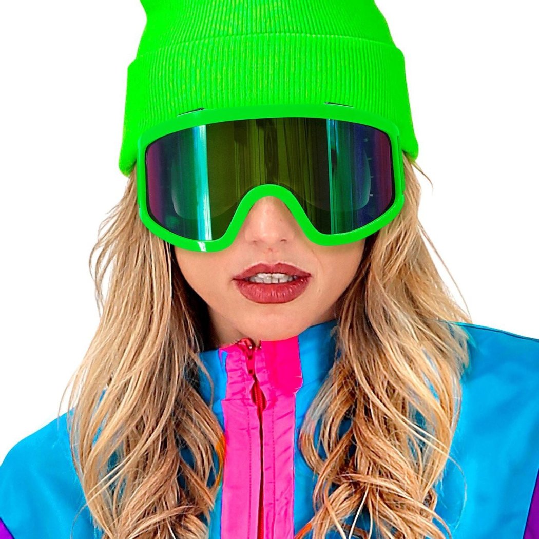 Lunettes de ski vertes