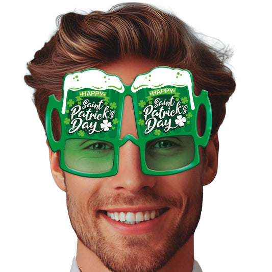 Lunettes de Bière de la Saint-Patrick