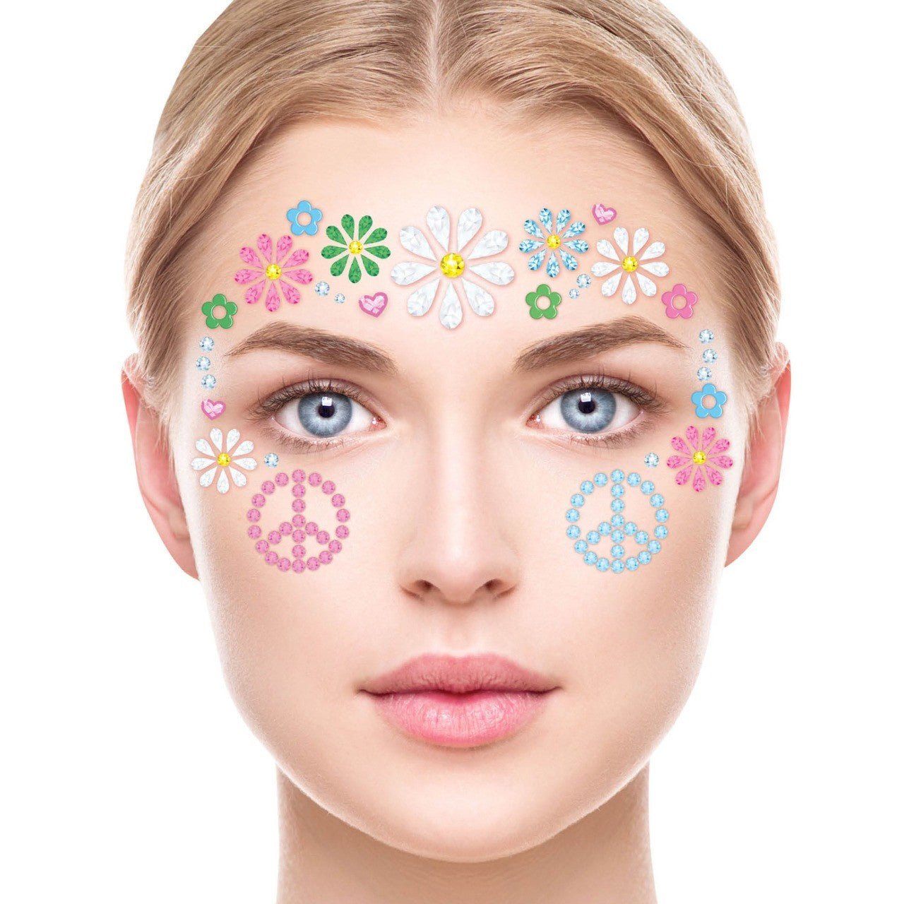 Strass Visage Hippie