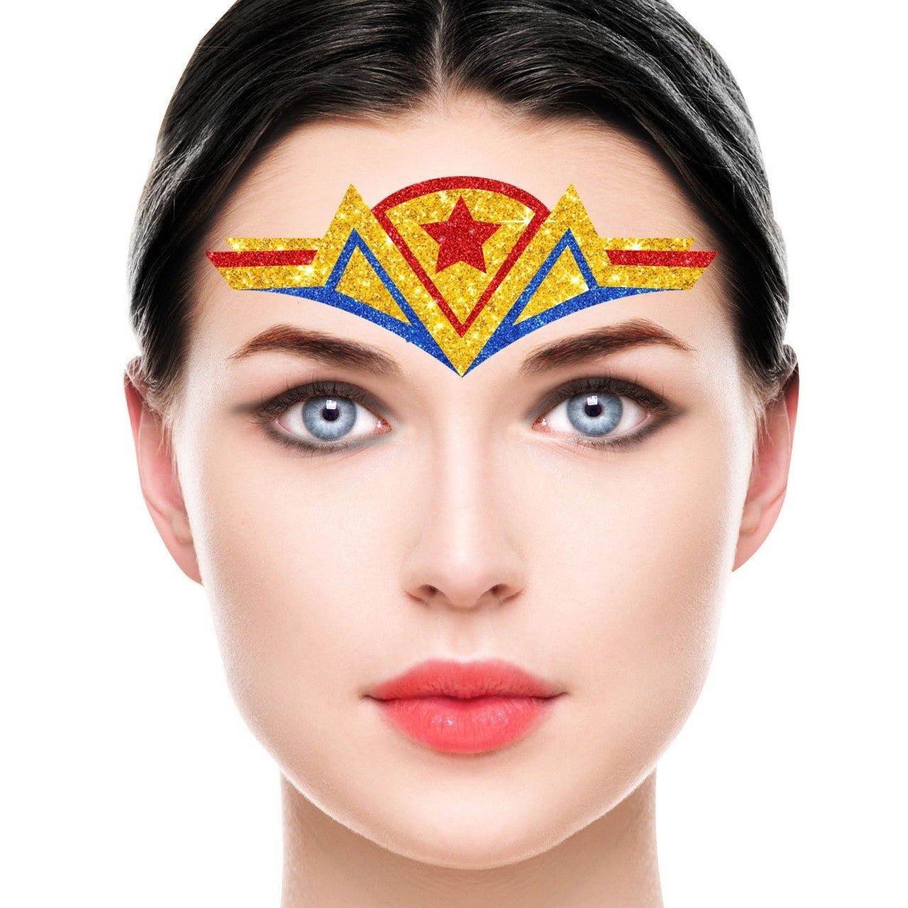 Strass Visage de Wonder Woman