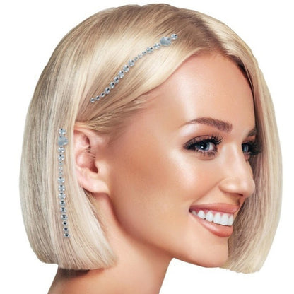 Paillettes brillantes pour cheveux